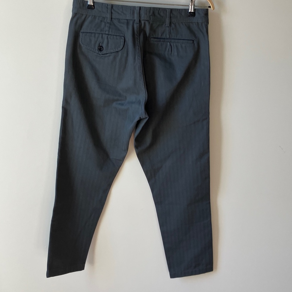 Comme des Garçons Homme Pinstripe Grey Pants, Men’s Size M - Picture 3 of 7
